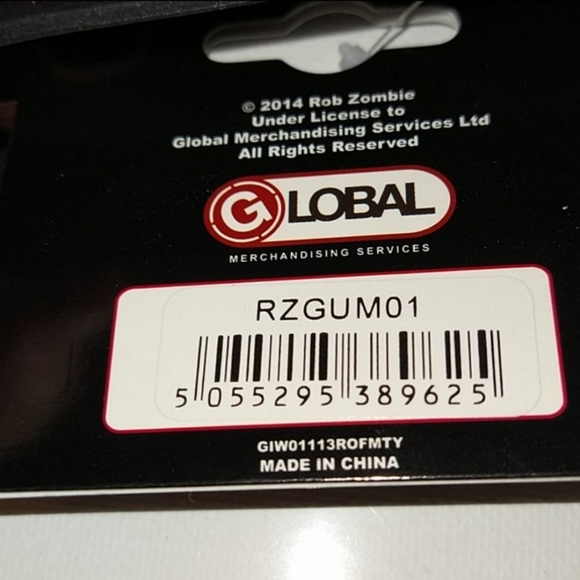 Rob Zombie Gummy Wrist Band Bracelet - Picture 3 of 3